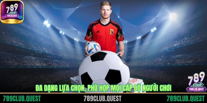 Đa dạng lựa chọn, phù hợp mọi cấp độ người chơi